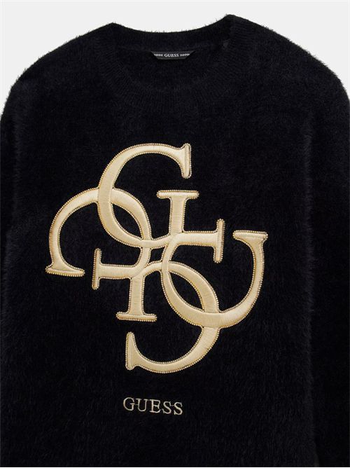 Maglione 4G con strass GUESS | J5BR07Z0720/JBLK